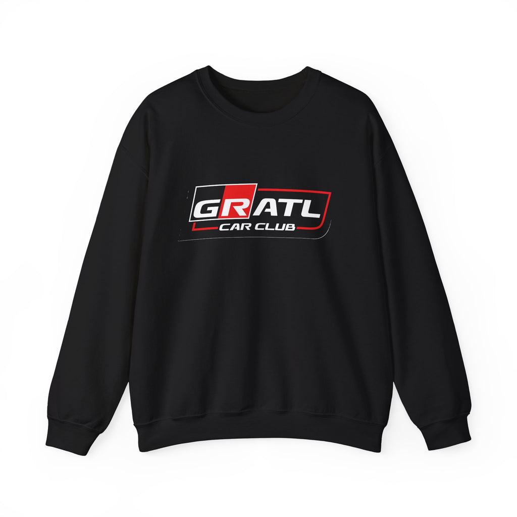 GRATL Car Club Crewneck Sweatshirt — Automotive Club Logo Pullover