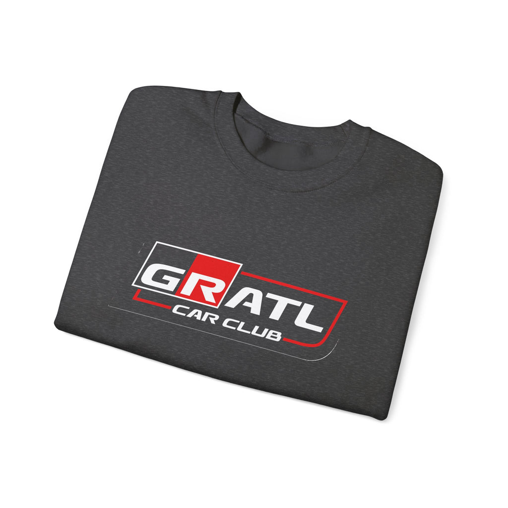 GRATL Car Club Crewneck Sweatshirt — Automotive Club Logo Pullover