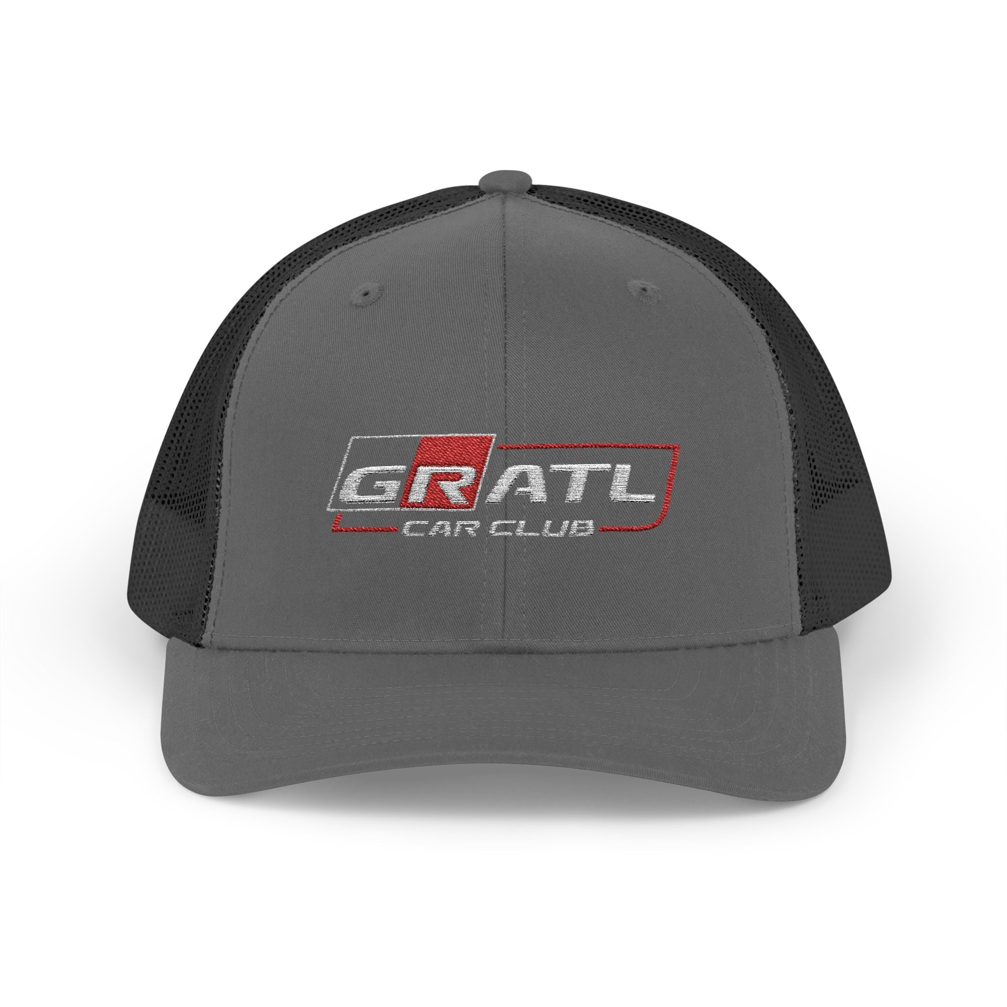 GR ATL Car Club Trucker Cap - Embroidered Snapback Hat