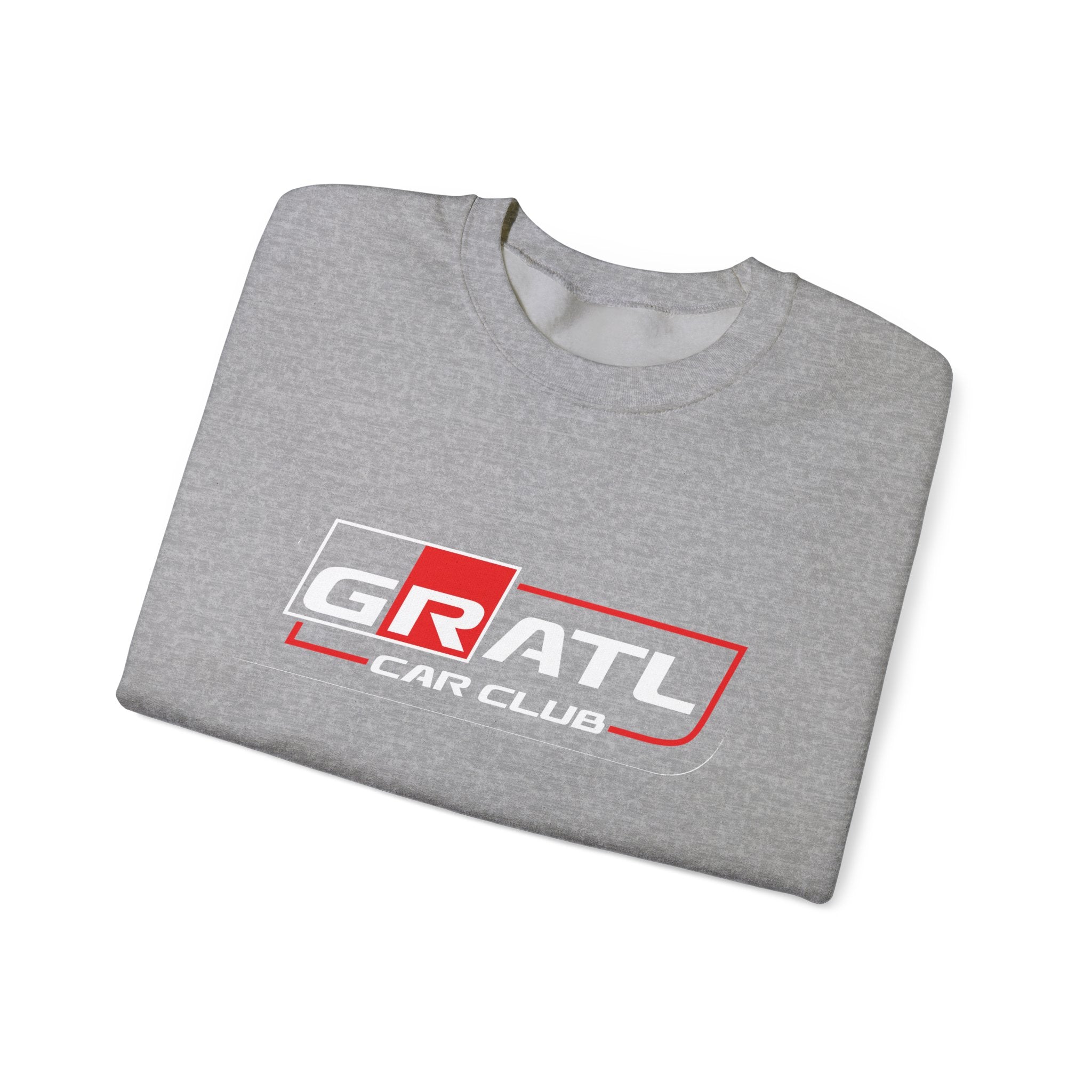 GRATL Car Club Crewneck Sweatshirt — Automotive Club Logo Pullover