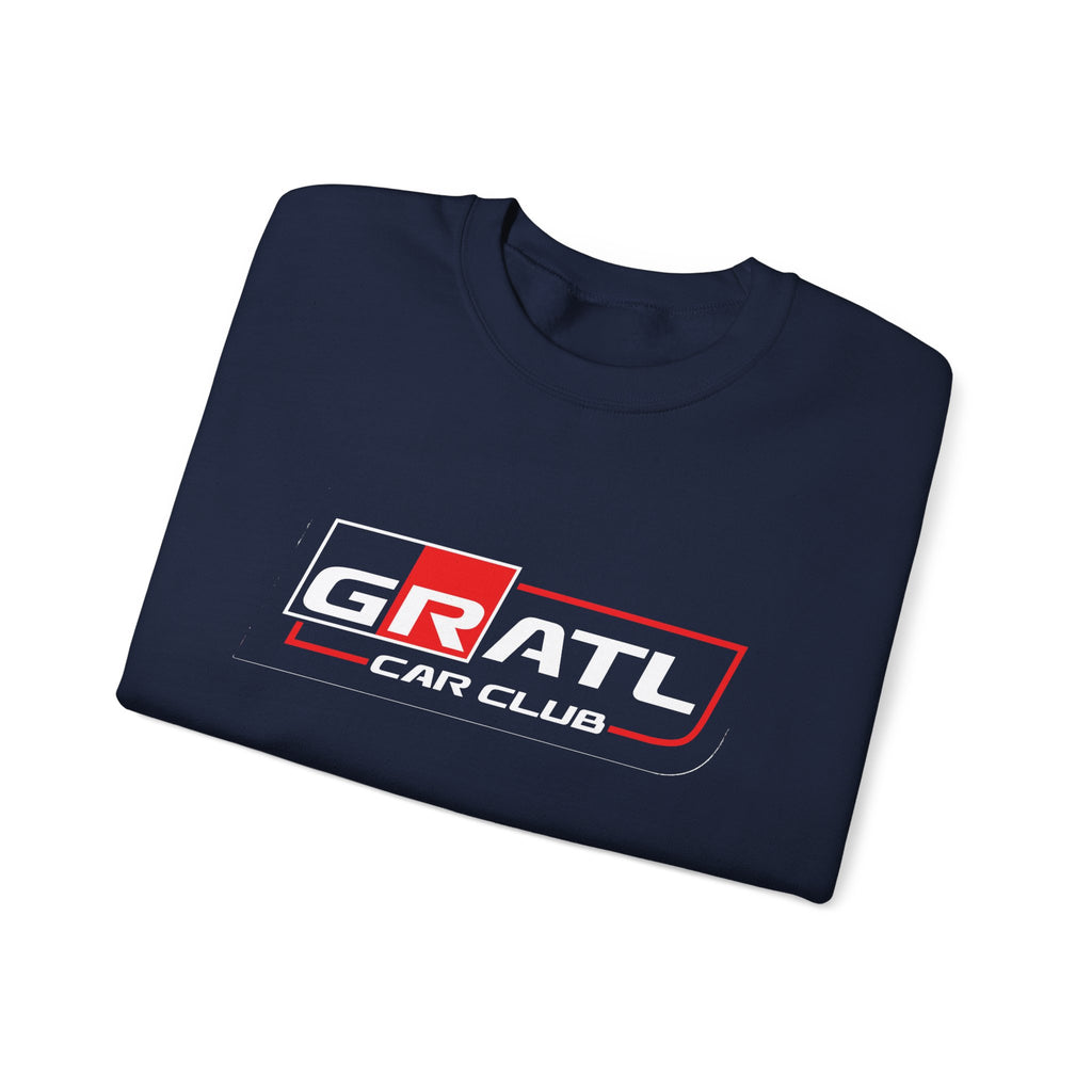 GRATL Car Club Crewneck Sweatshirt — Automotive Club Logo Pullover