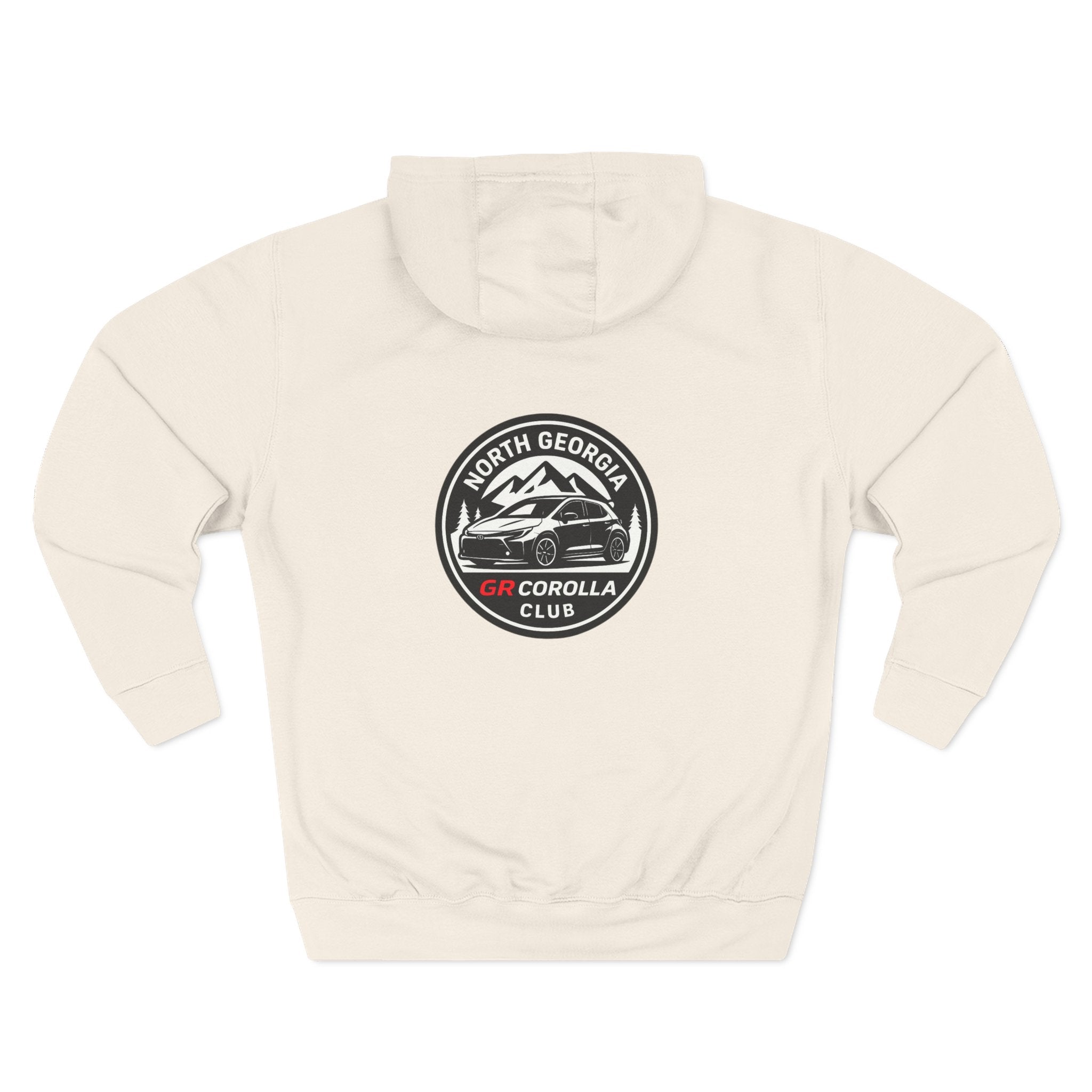 GR Corolla Club Hoodie — North Georgia Racing Logo Fleece Pullover