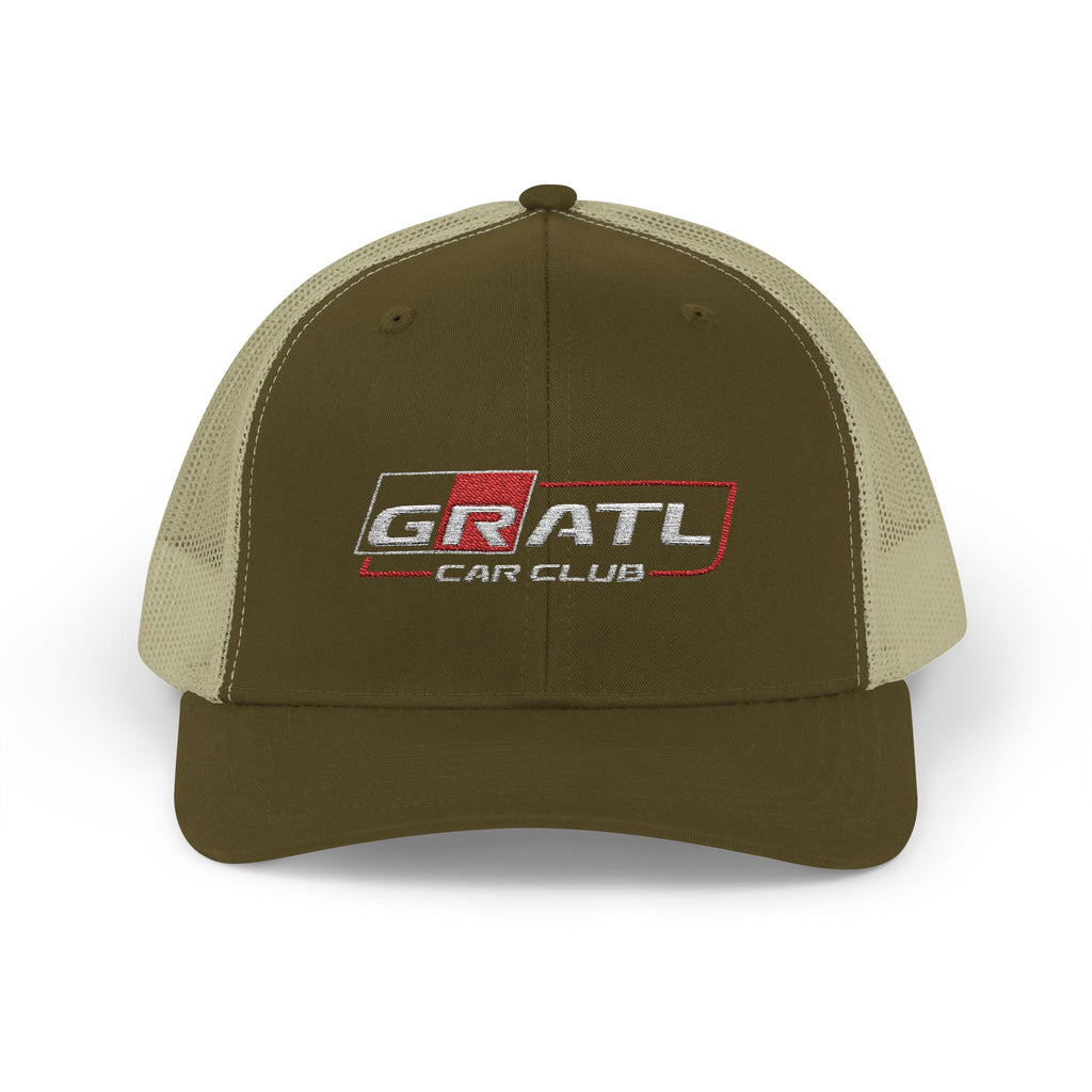 GR ATL Car Club Trucker Cap - Embroidered Snapback Hat