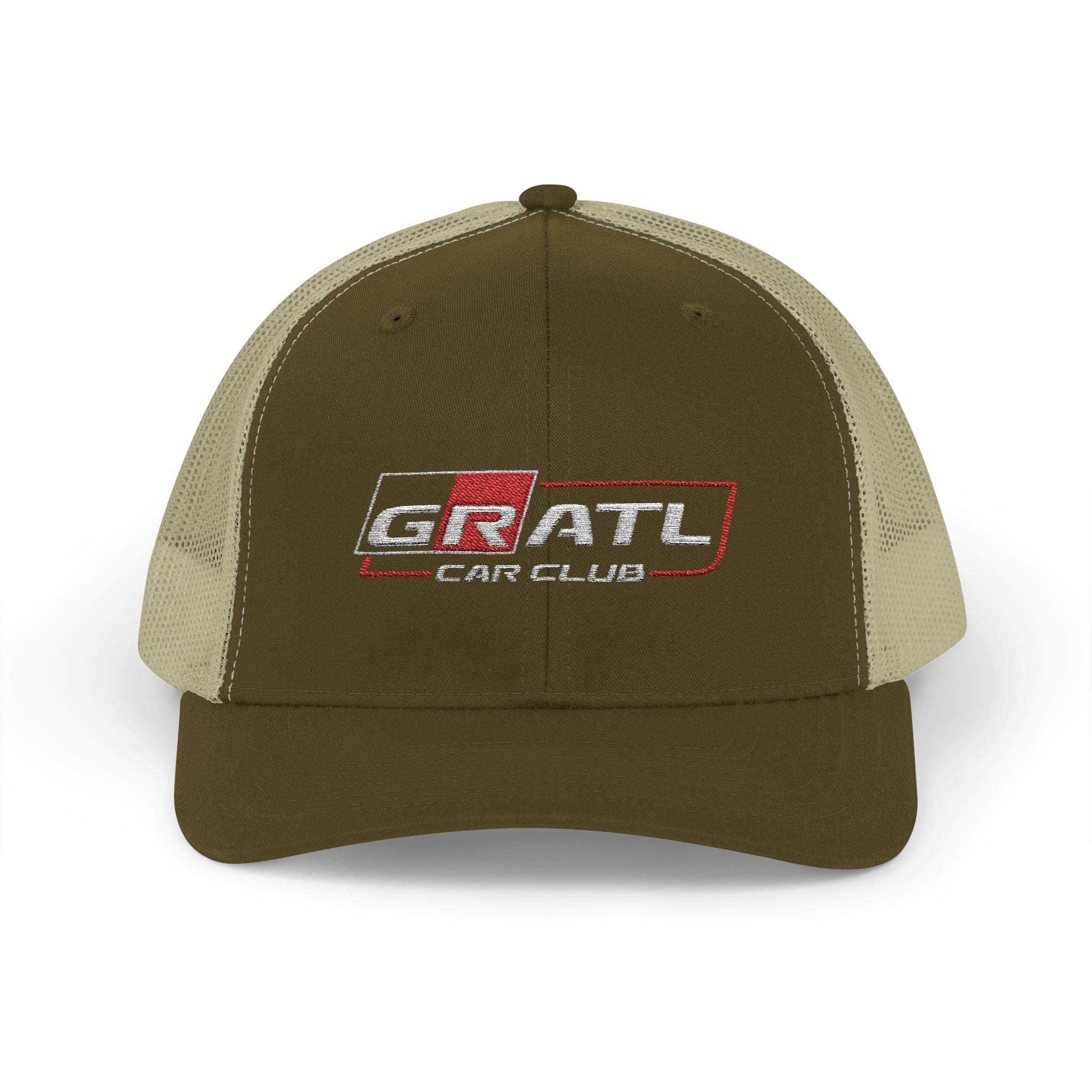 GR ATL Car Club Trucker Cap - Embroidered Snapback Hat