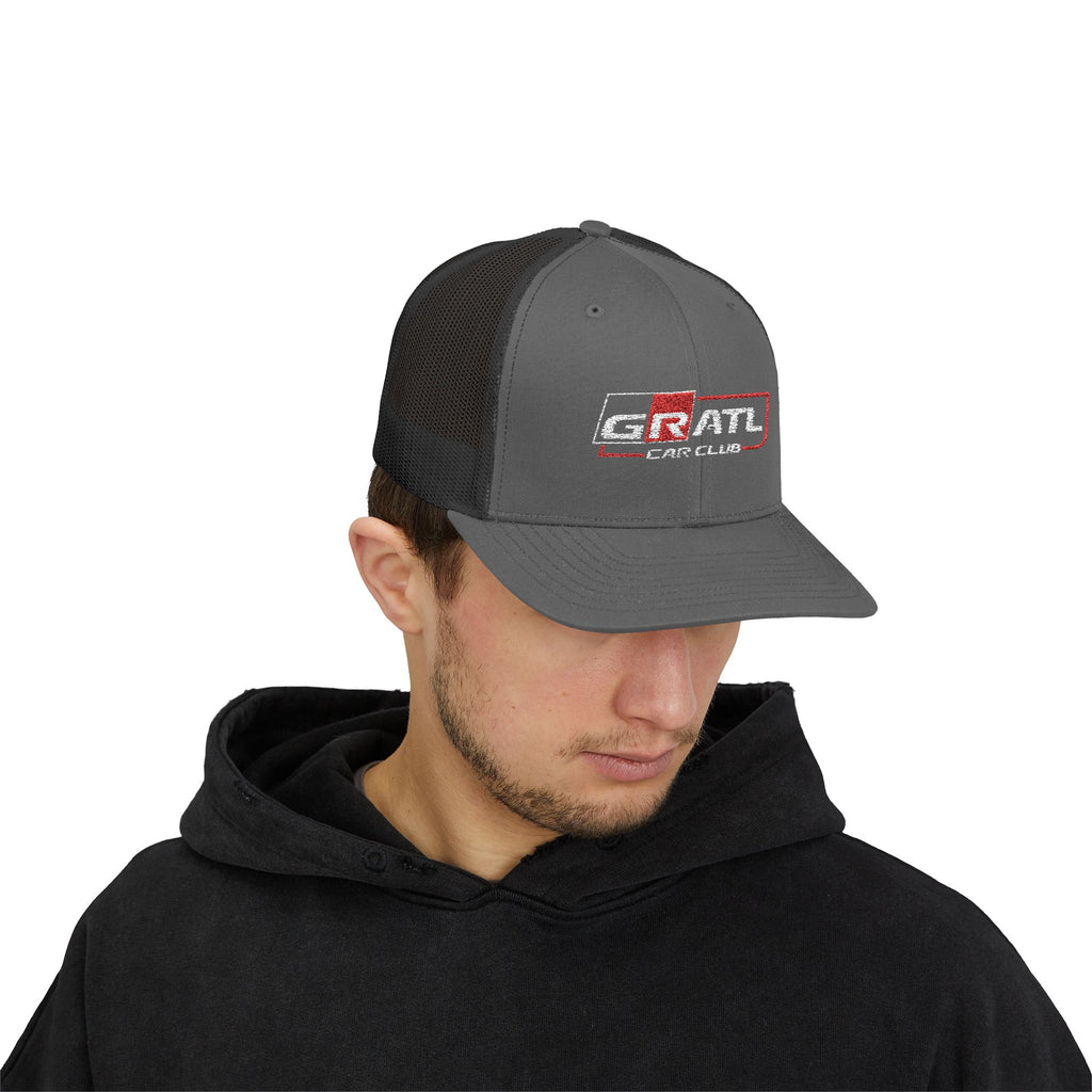 GR ATL Car Club Trucker Cap - Embroidered Snapback Hat