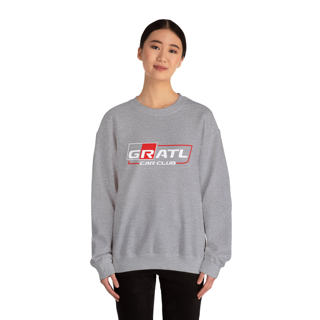 GRATL Car Club Crewneck Sweatshirt — Automotive Club Logo Pullover