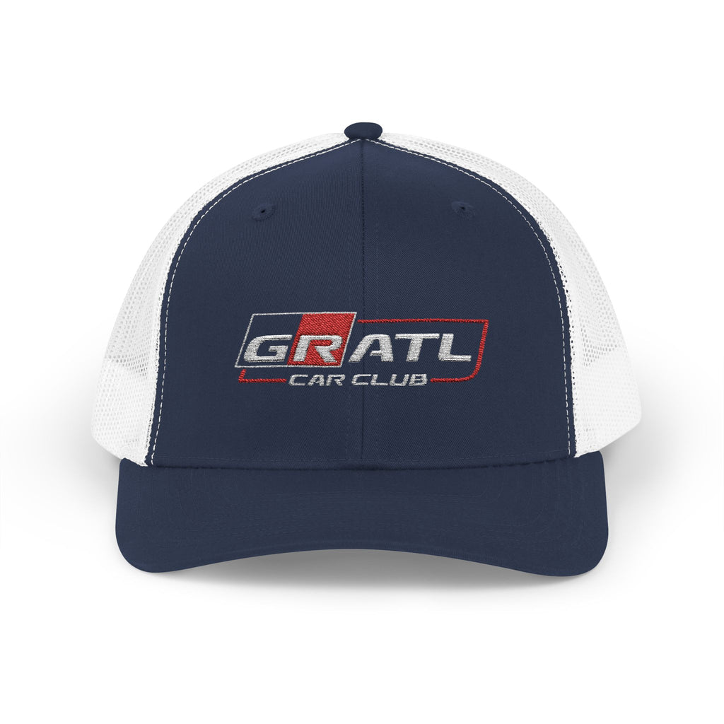 GR ATL Car Club Trucker Cap - Embroidered Snapback Hat