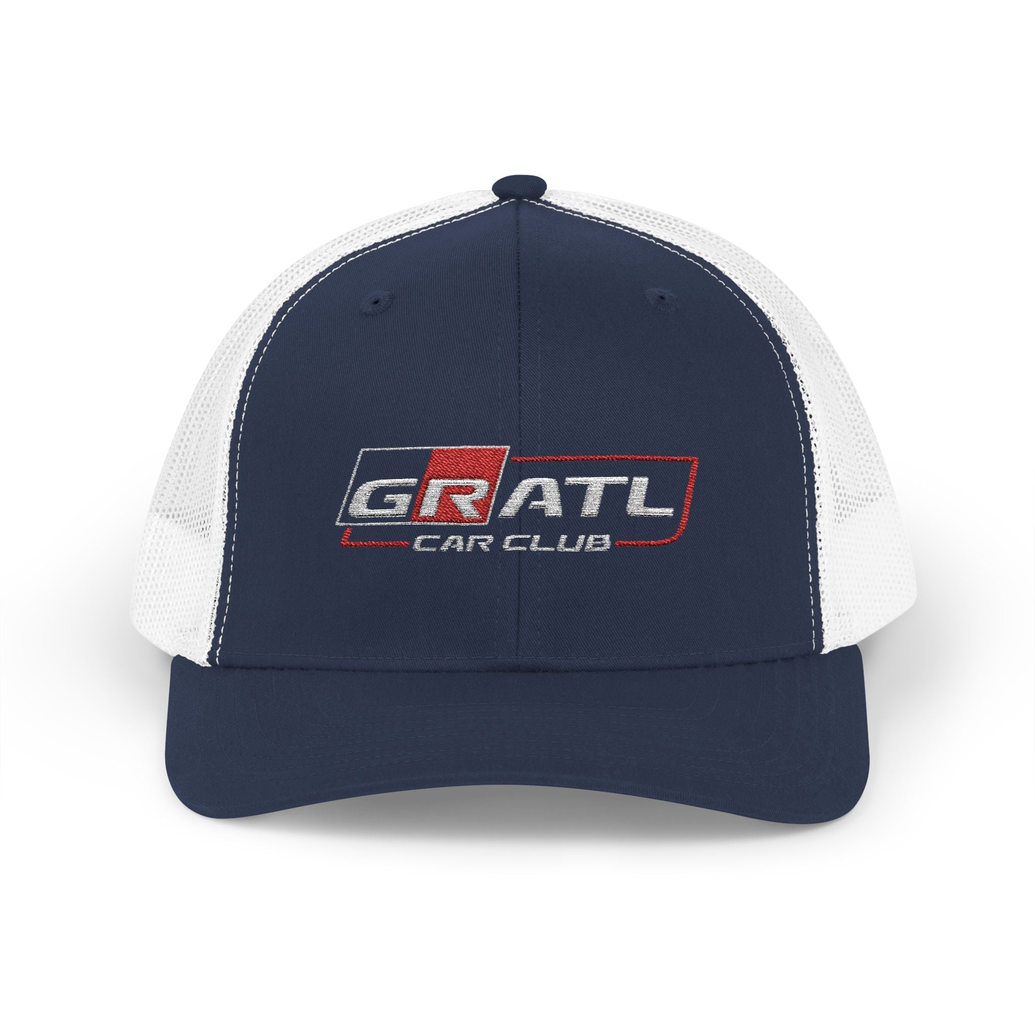 GR ATL Car Club Trucker Cap - Embroidered Snapback Hat