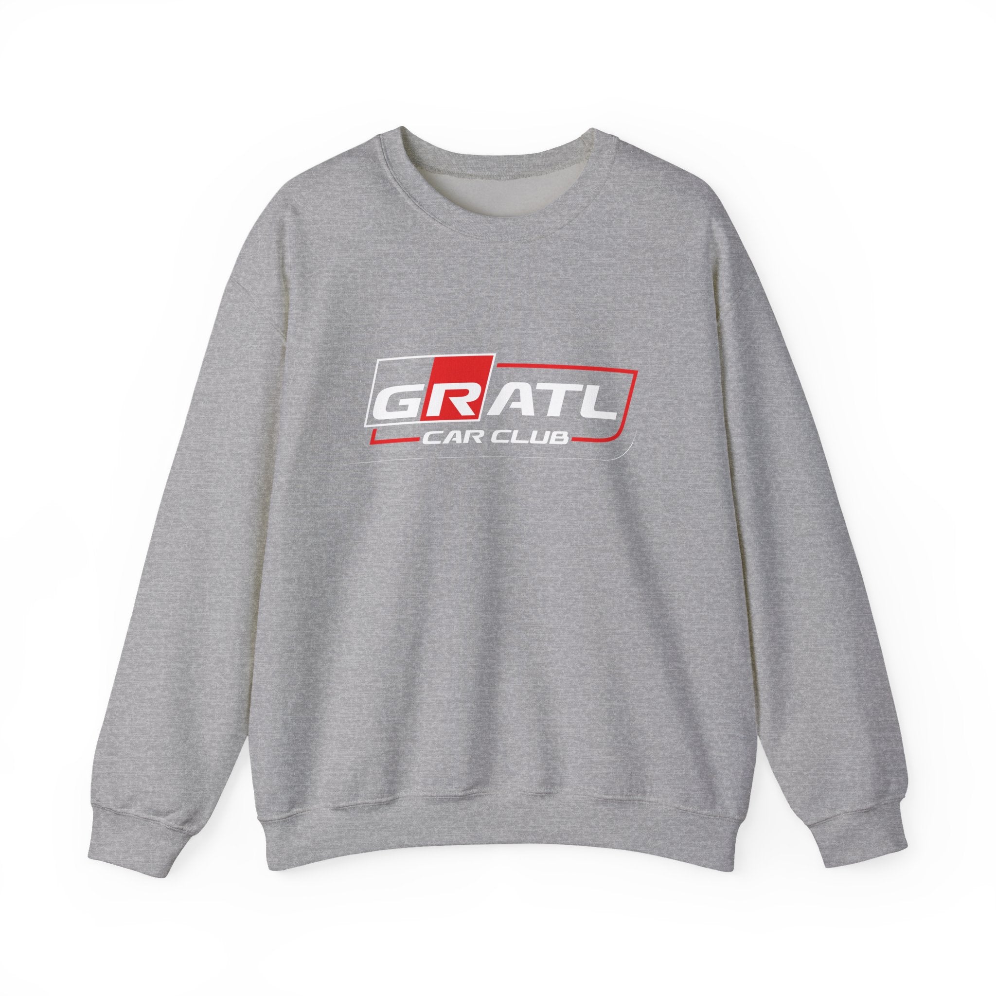 GRATL Car Club Crewneck Sweatshirt — Automotive Club Logo Pullover