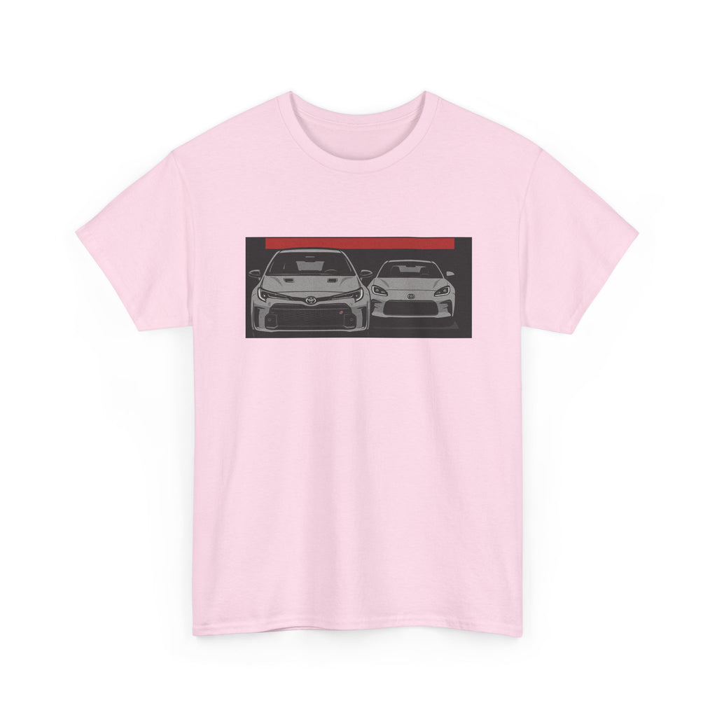 Car Frontline Tee — Minimal Sports Car Graphic T-Shirt