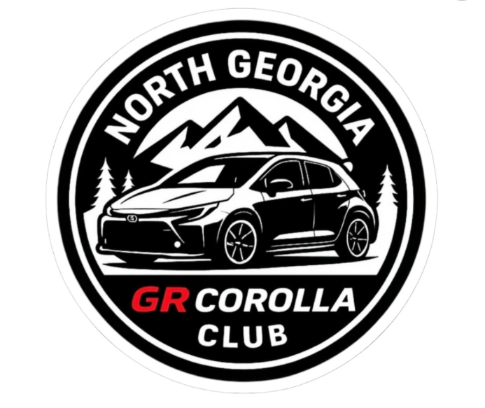 GR ATL Corolla Club Vinyl Sticker